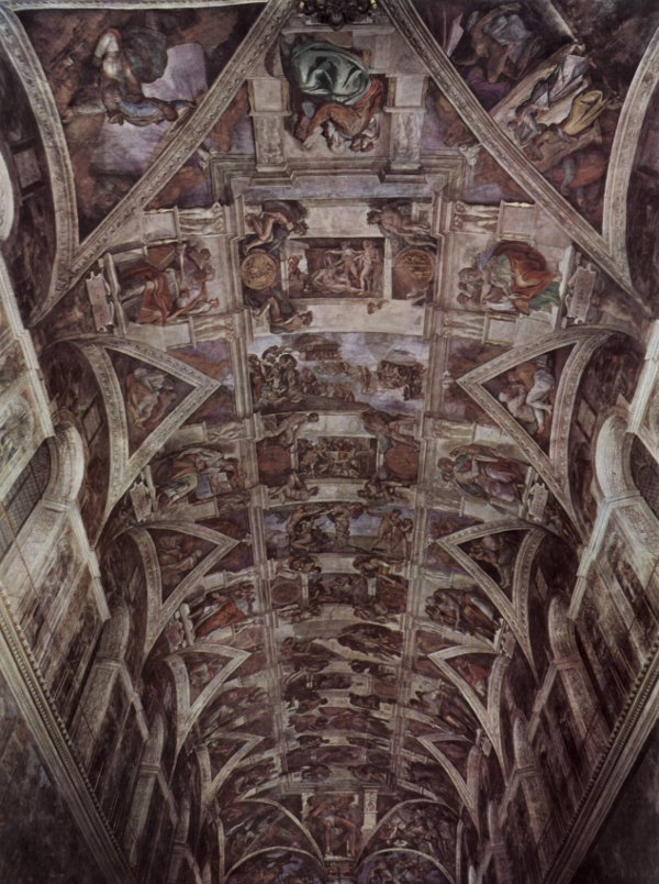 Fresko der Sixtinischen Kapelle